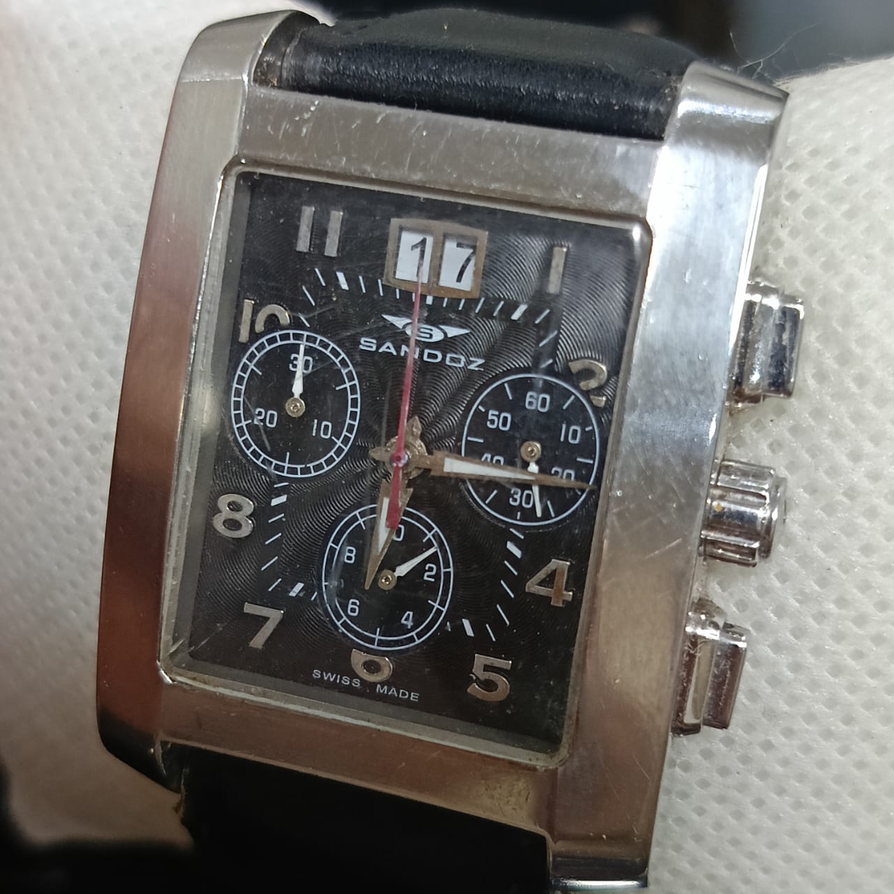Montre Sandoz chronographe original