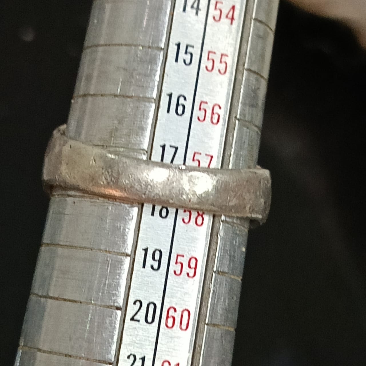 خاتم فضة بحجر عقيق
