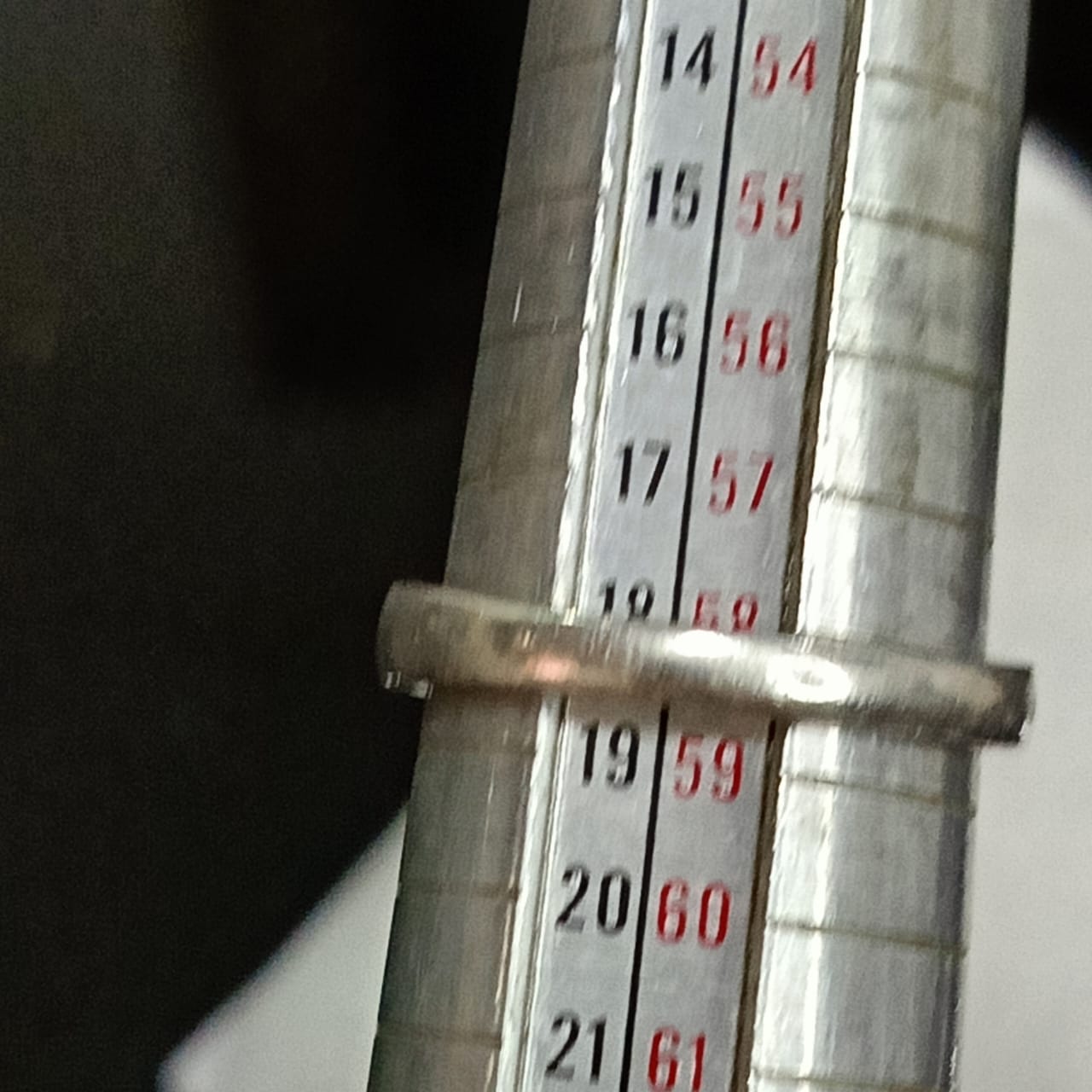 خاتم فضة نسائي