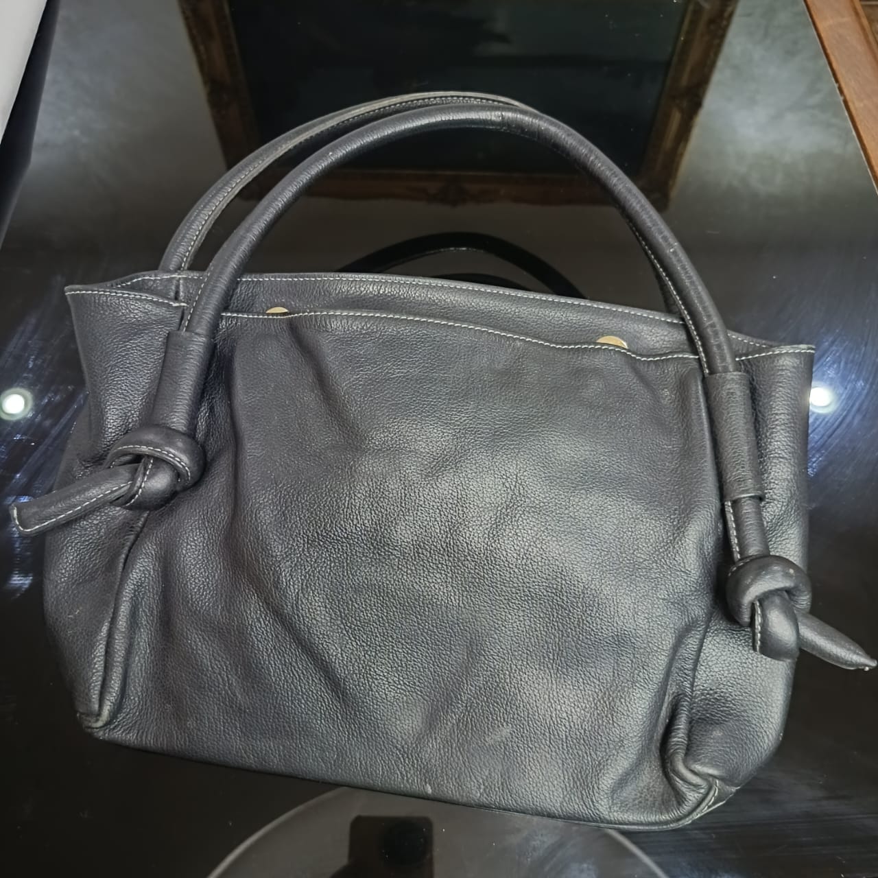Sac en cuir vintage femme