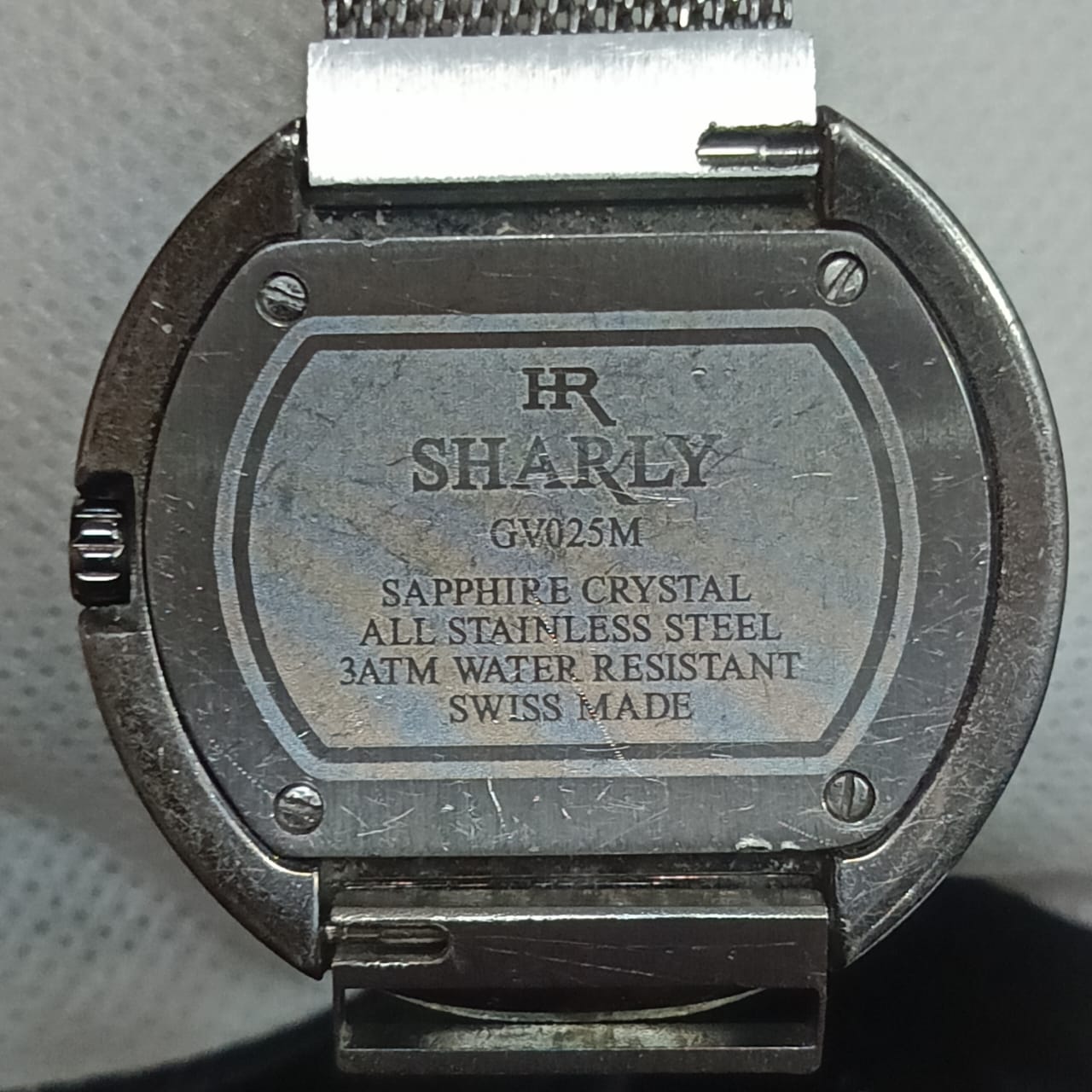 Montre charly RS Suisse en diamant بحجر ماس طبيعي