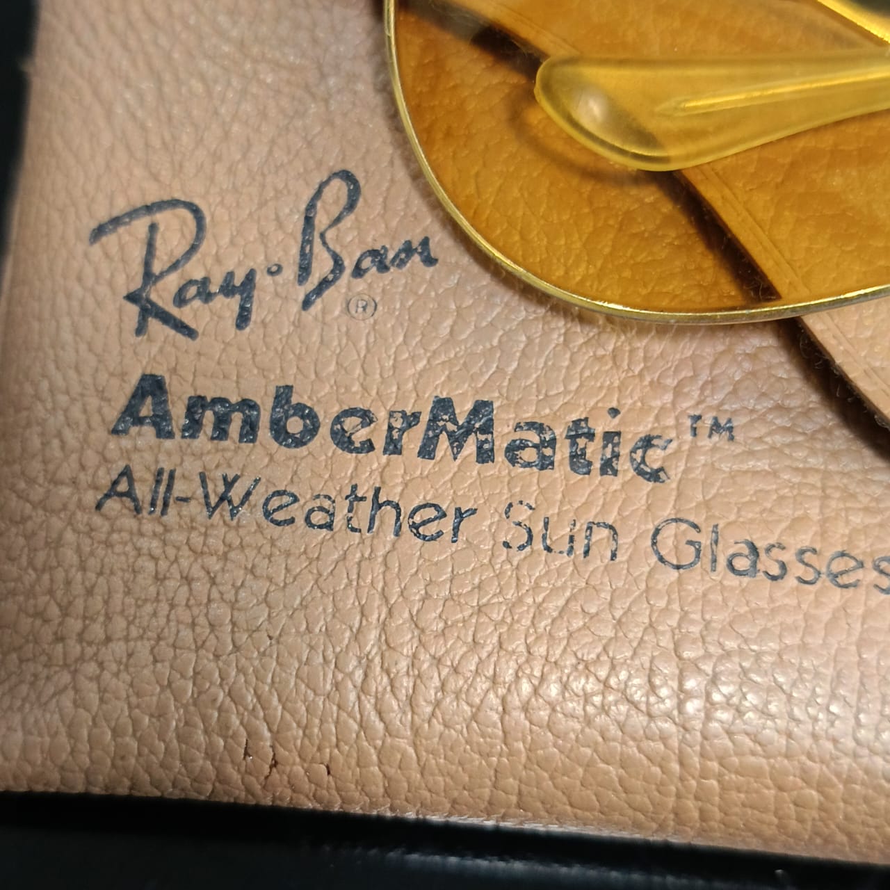 Lunette ray ben ambermatic USA bl original
