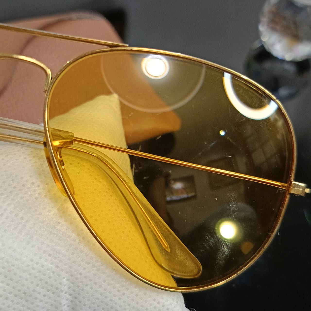 Lunette ray ben ambermatic USA bl original