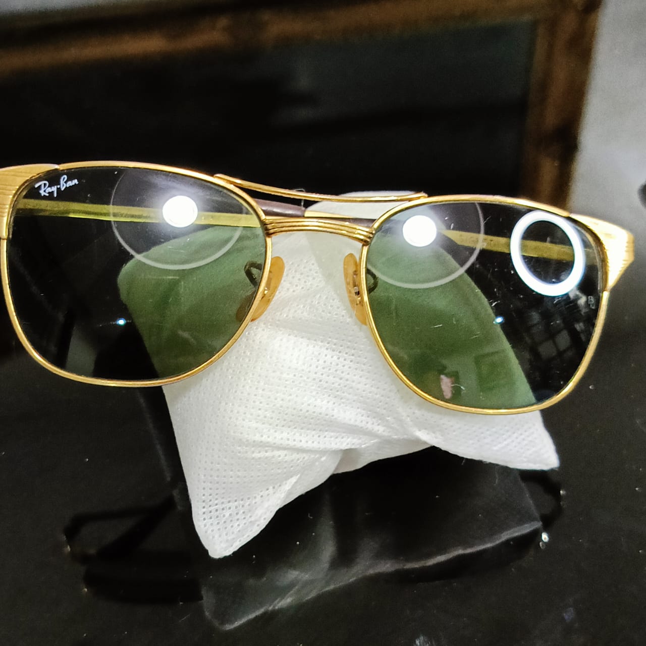 Lunette ray ben USA bl original signé