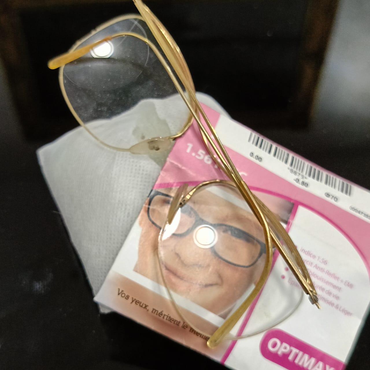 Cadre du lunette femme original