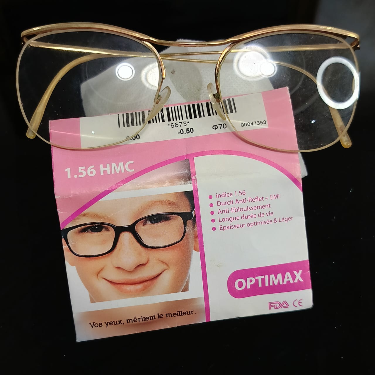 Cadre du lunette femme original