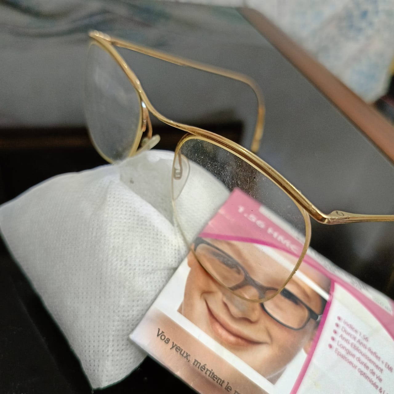 Cadre du lunette femme original