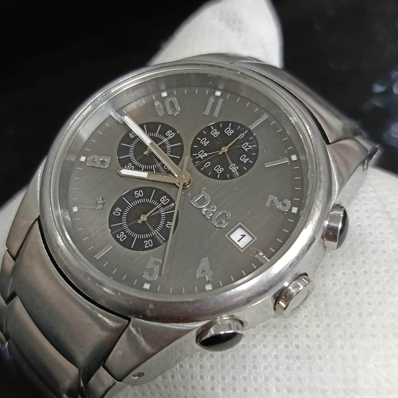 Montre dolce Gabbana homme chronographe