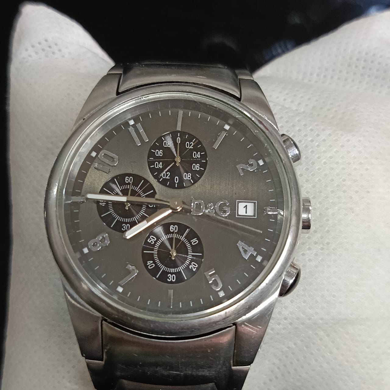 Montre dolce Gabbana homme chronographe