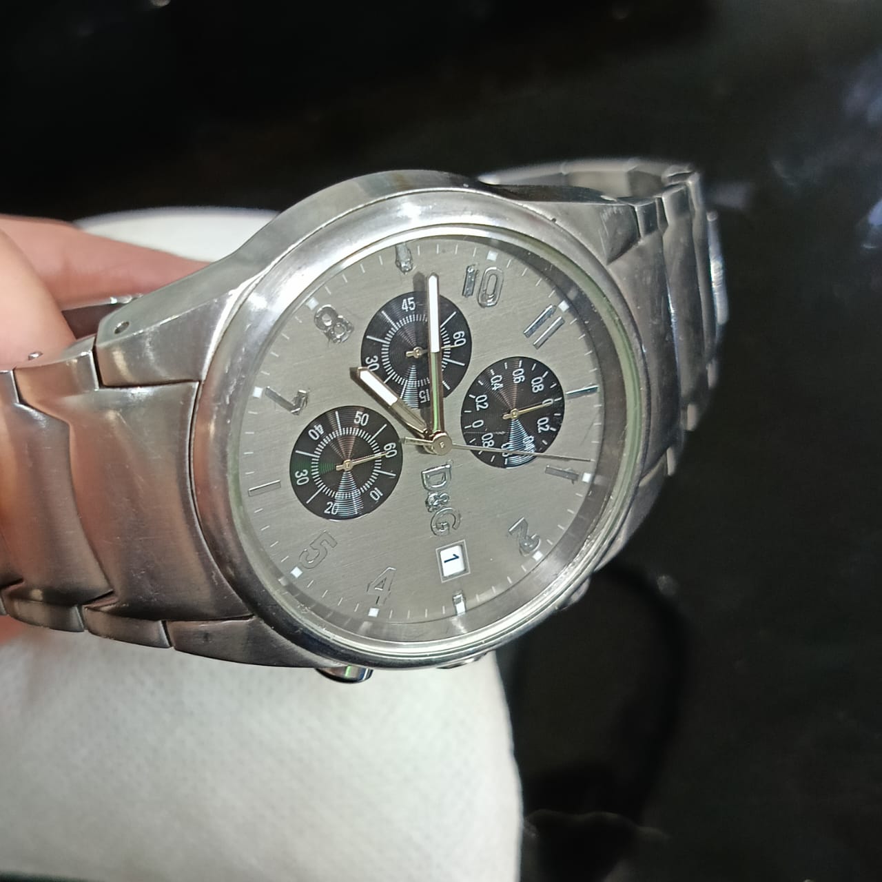Montre dolce Gabbana homme chronographe