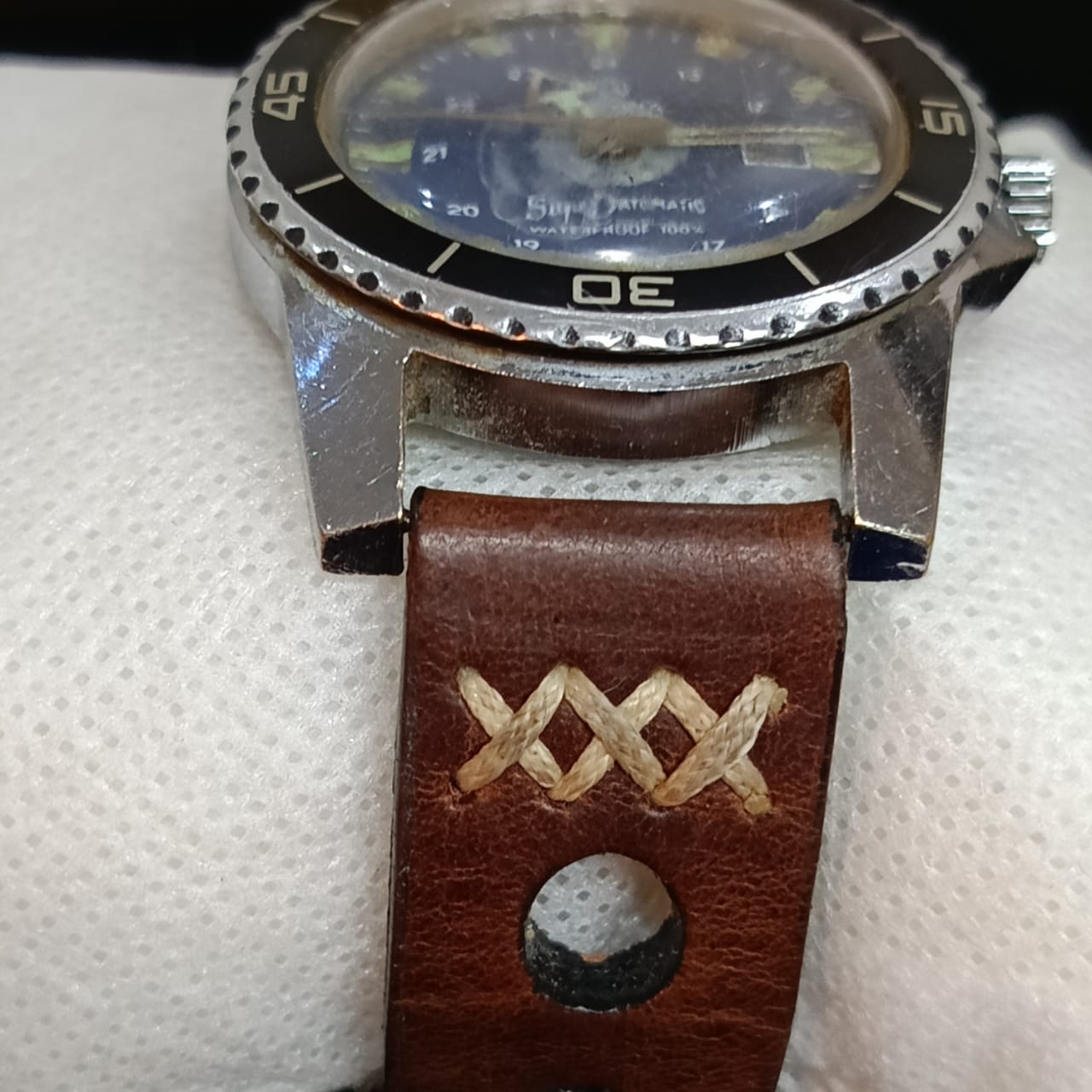 Montre mortima automatique plongée vintage original