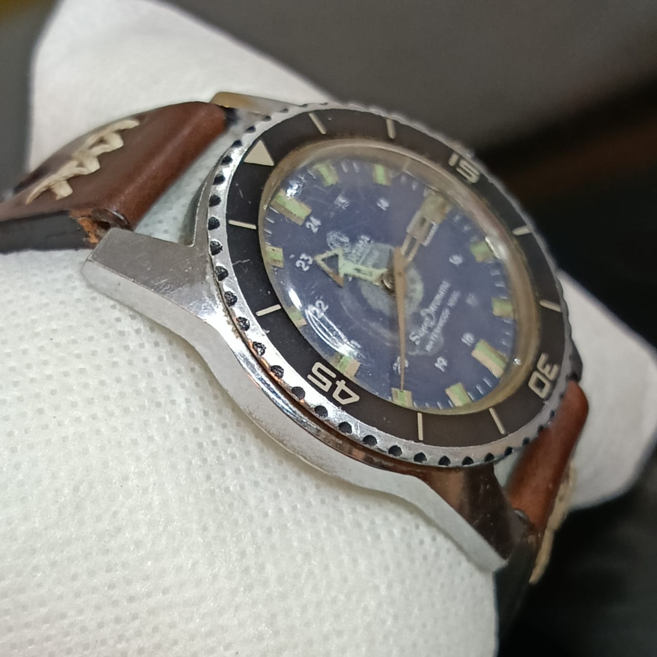Montre mortima automatique plongée vintage original