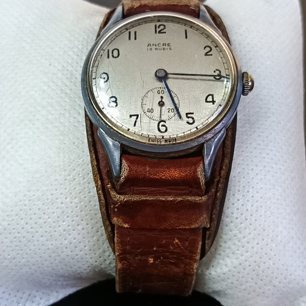 Montre ancre mécanique vintage