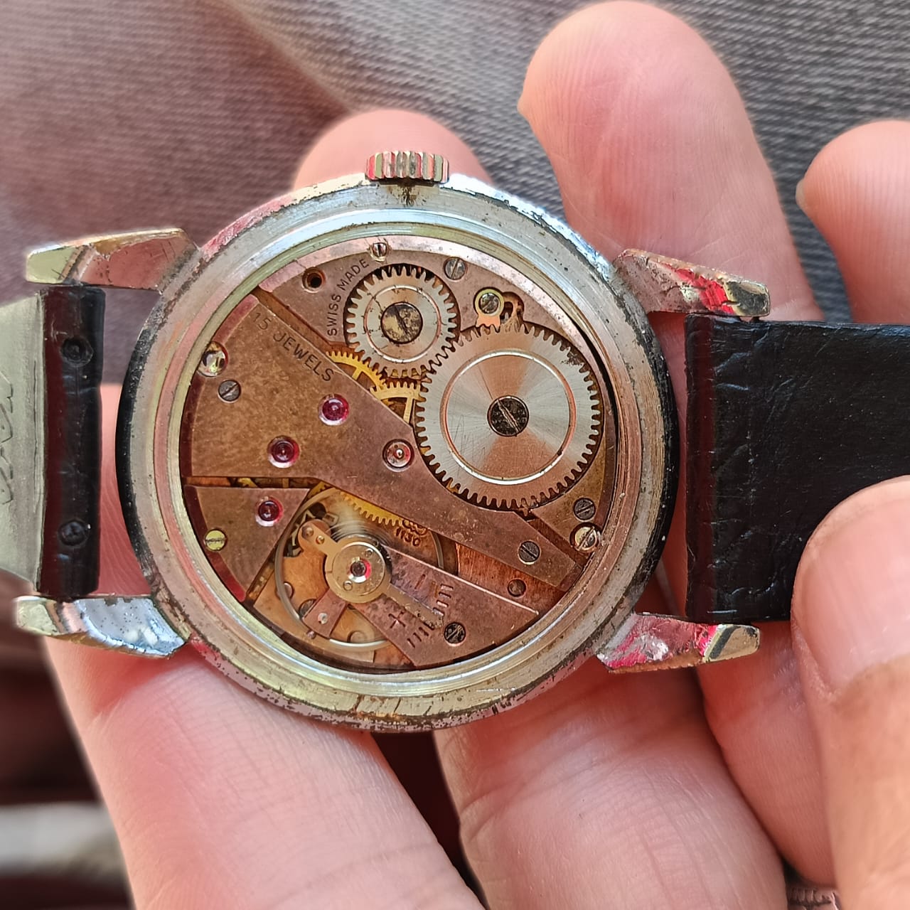 Montre ritmex mécanique vintage original