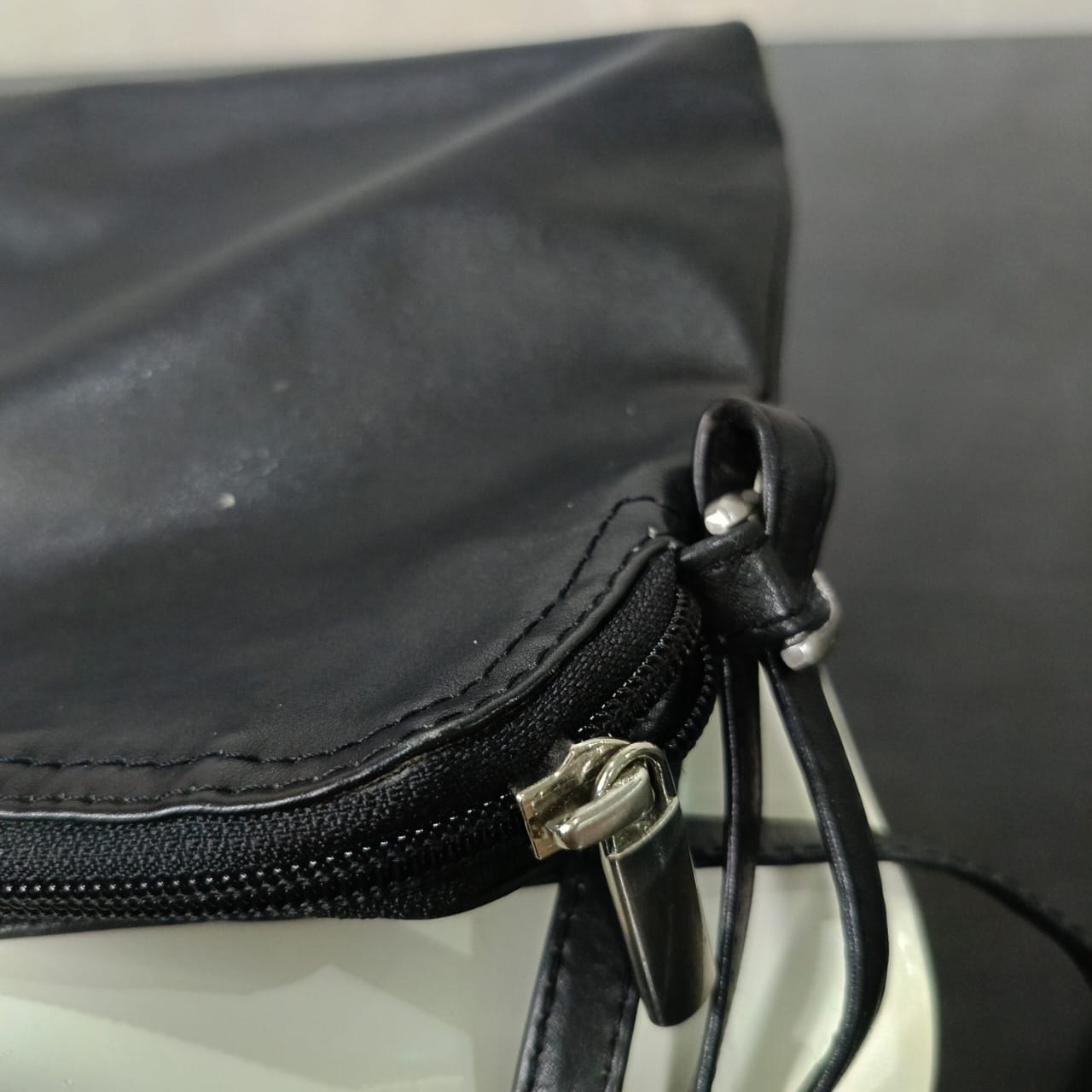 Sacoche en cuir vintage