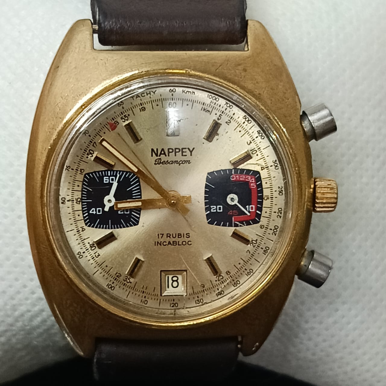 Montre nappey chronographe