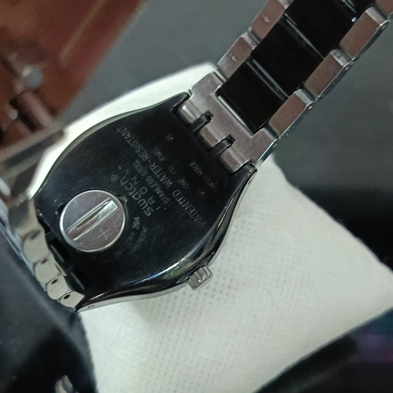Montre swatch original céramique
