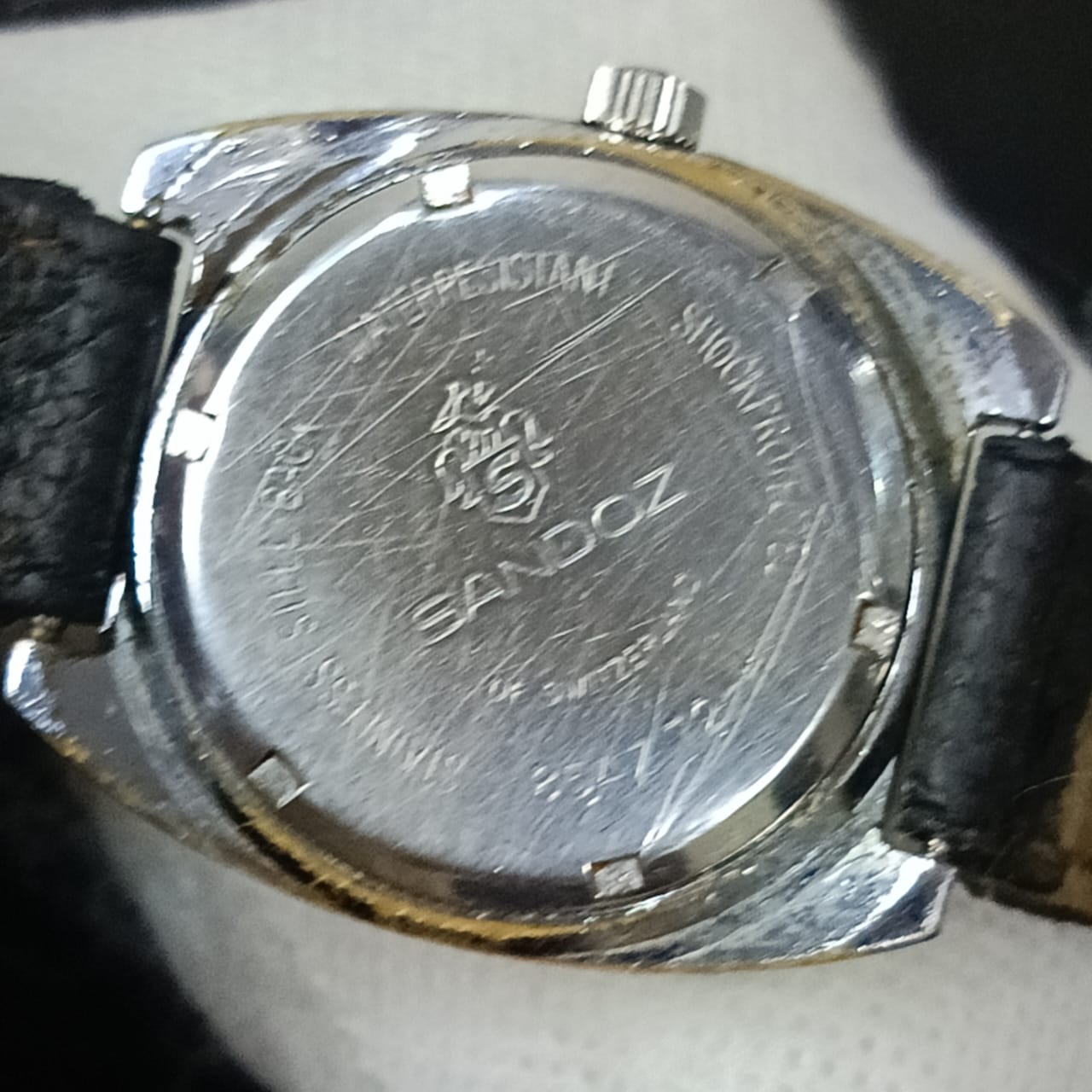 Montre Sandoz mécanique vintage original  38mm