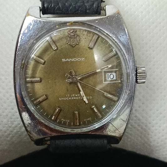 Montre Sandoz mécanique vintage original  38mm