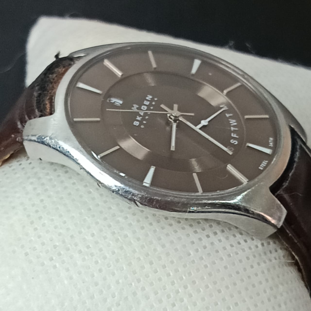Montre homme extra plat original