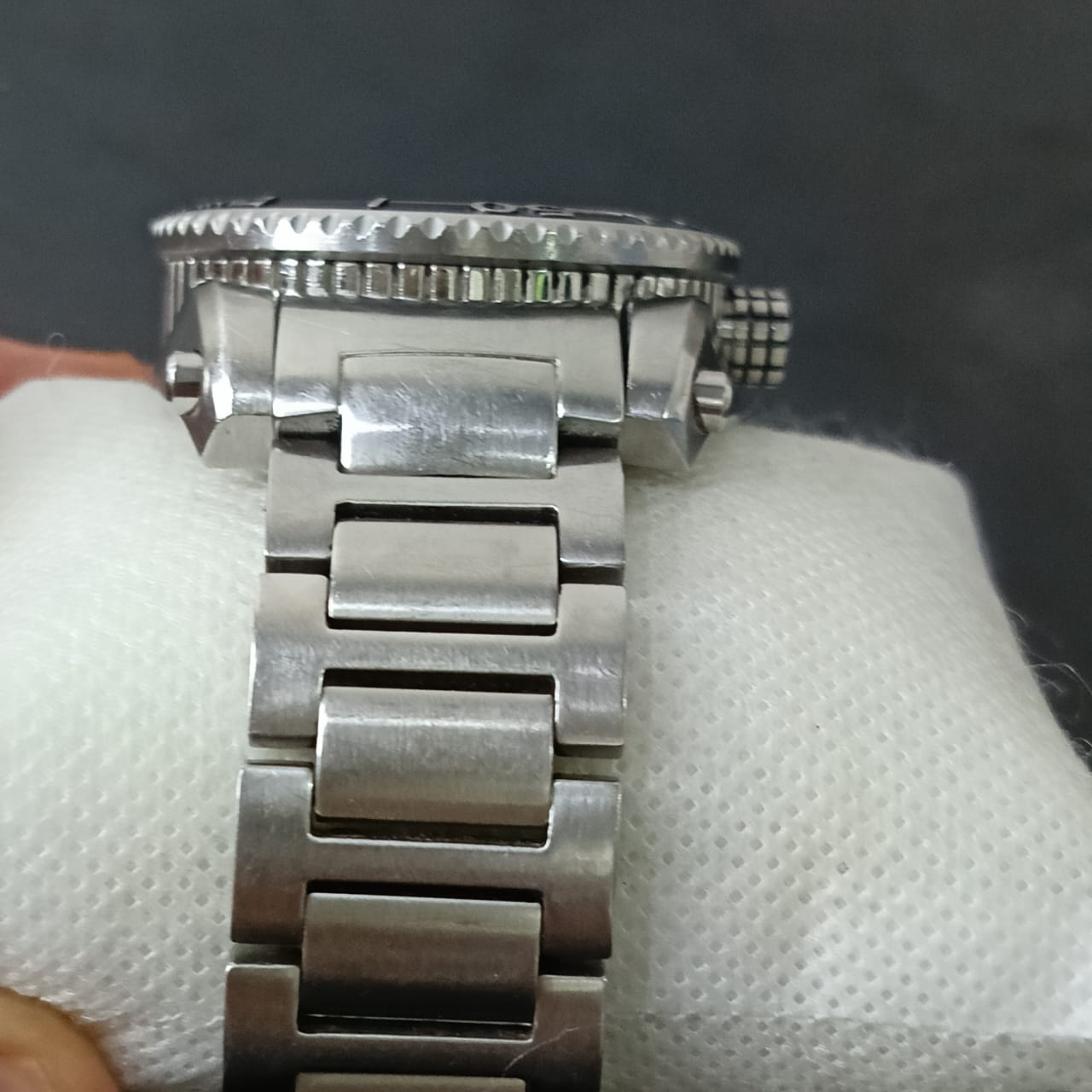 Montre orange original homme