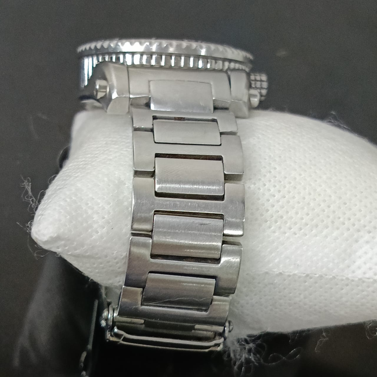 Montre orange original homme