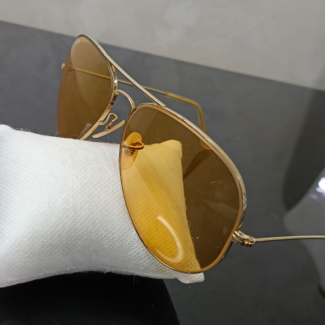 Lunette ray ben USA bl empreinte