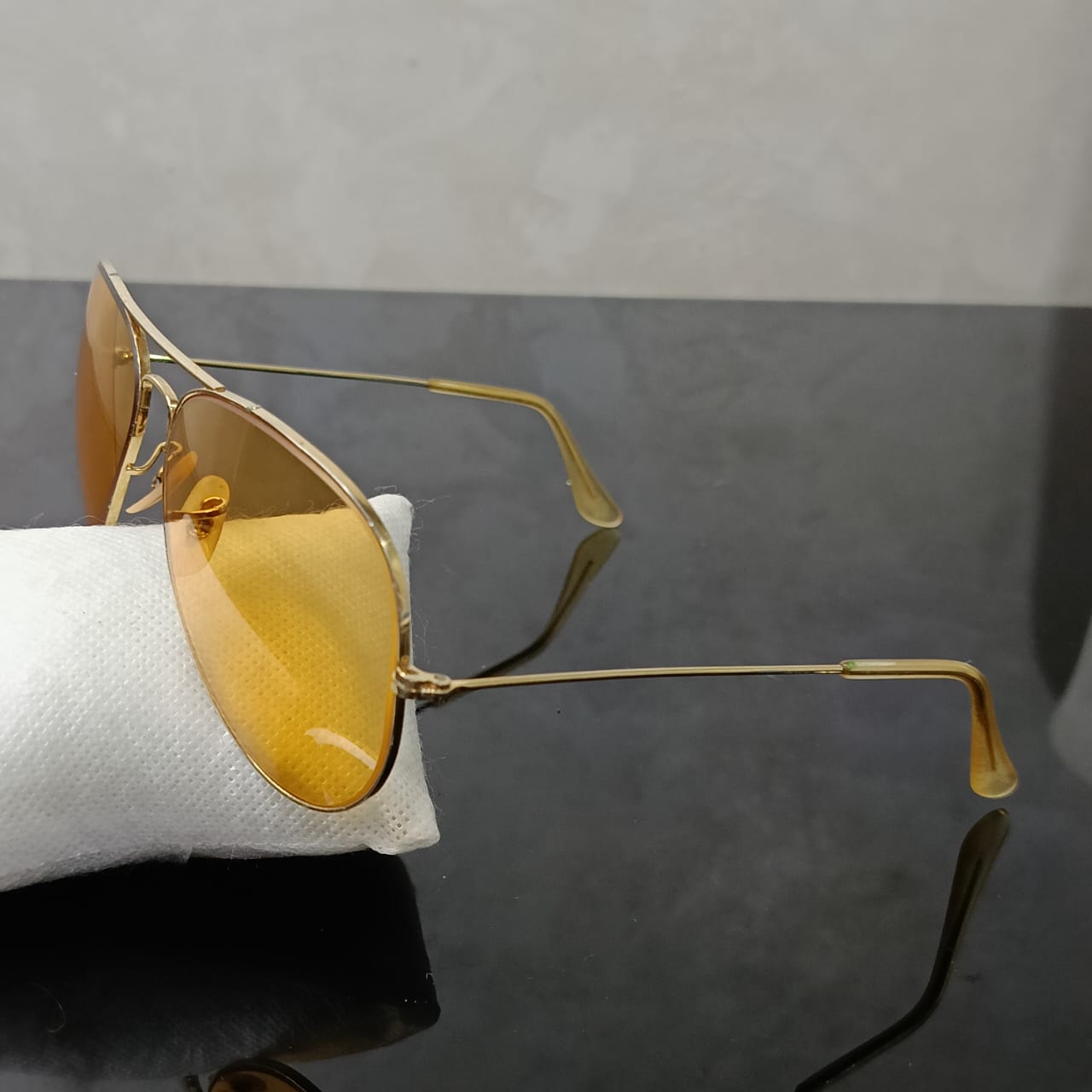 Lunette ray ben USA bl empreinte
