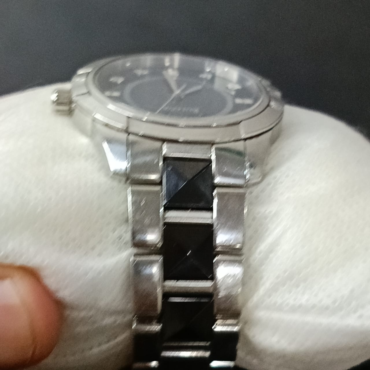 Montre bulova céramique avec diamant femme original