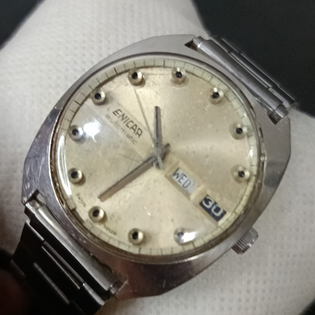 Montre enicar automatique original عاطلة