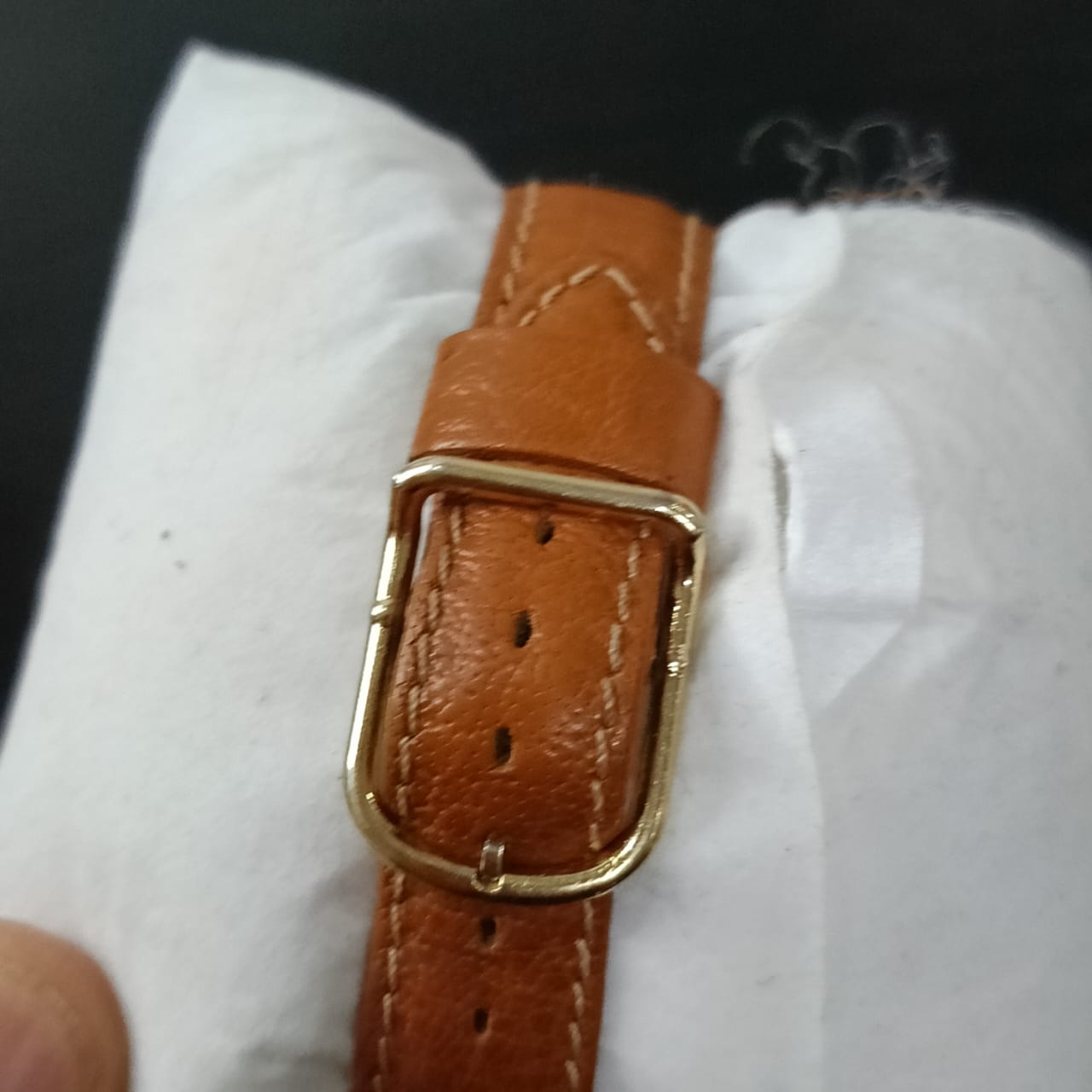 Montre richards-zeger extra plat plaque or vintage originalعاطلة