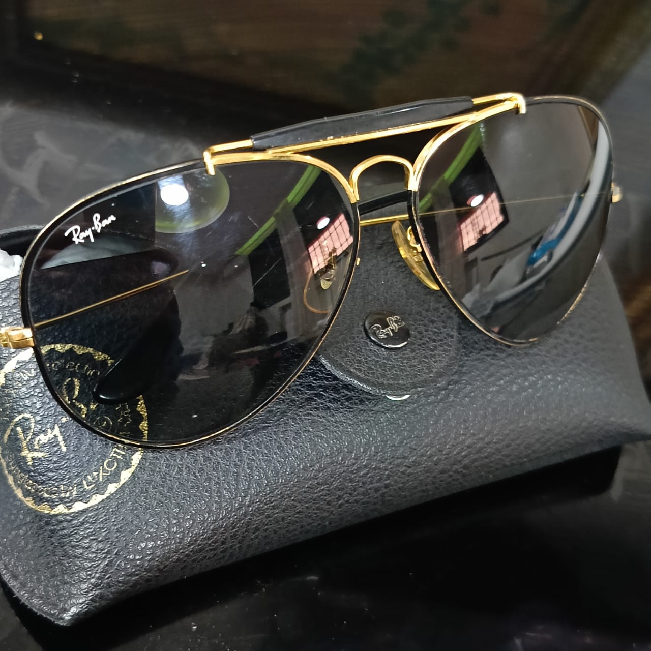 Lunette ray ben USA précieuse métals