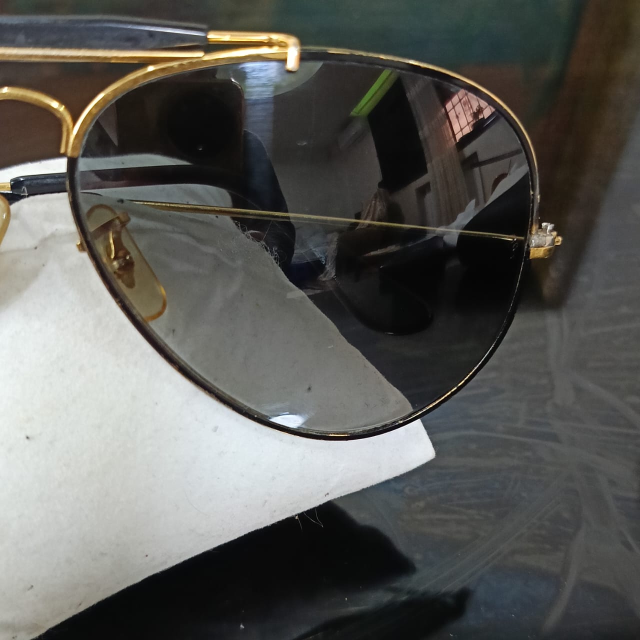 Lunette ray ben USA précieuse métals