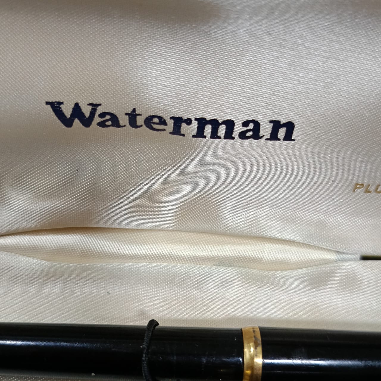02 stylo plume Waterman paris 18k or vintage original