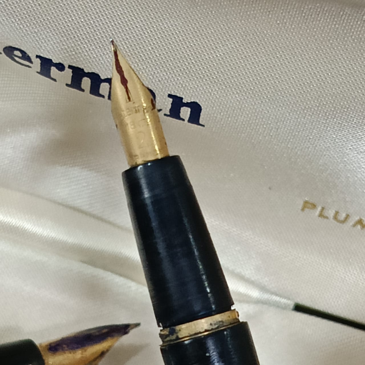 02 stylo plume Waterman paris 18k or vintage original