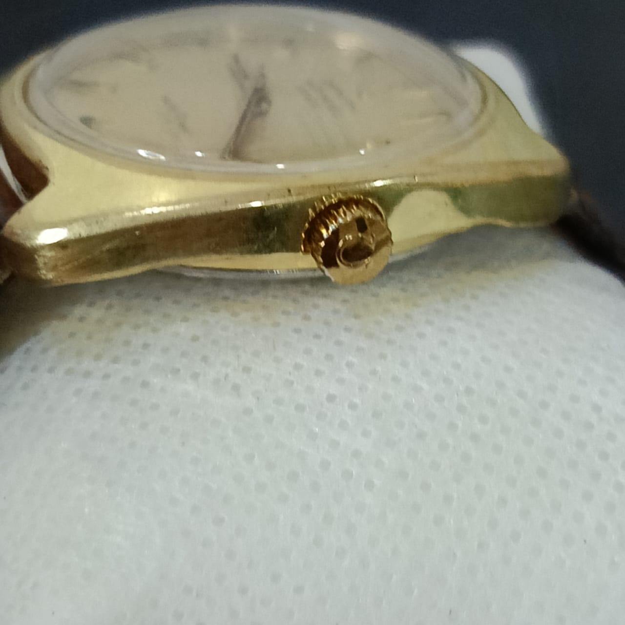 Montre Zenith automatique original plaqué or vintage