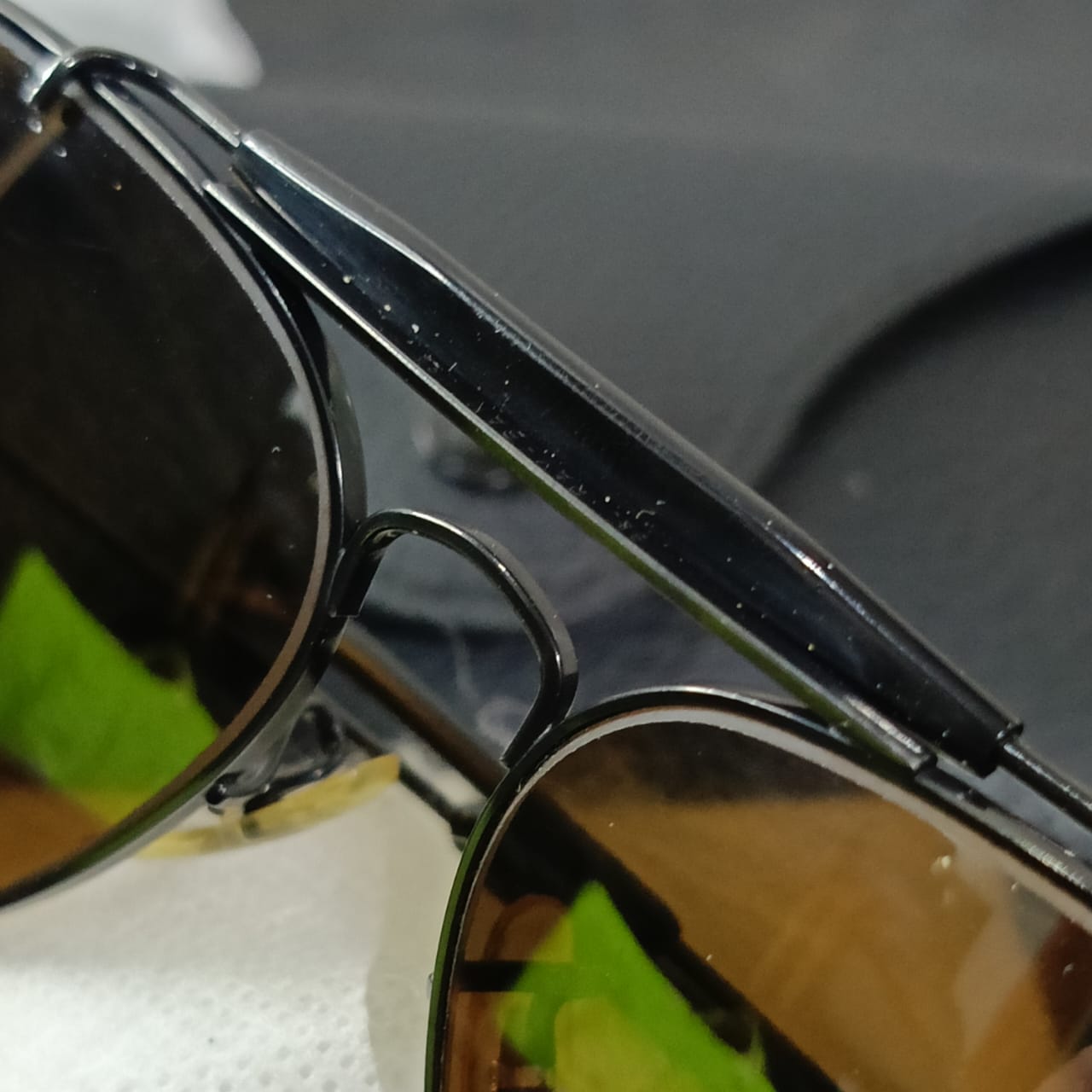 Lunette ray ben USA bl cobra miroir original