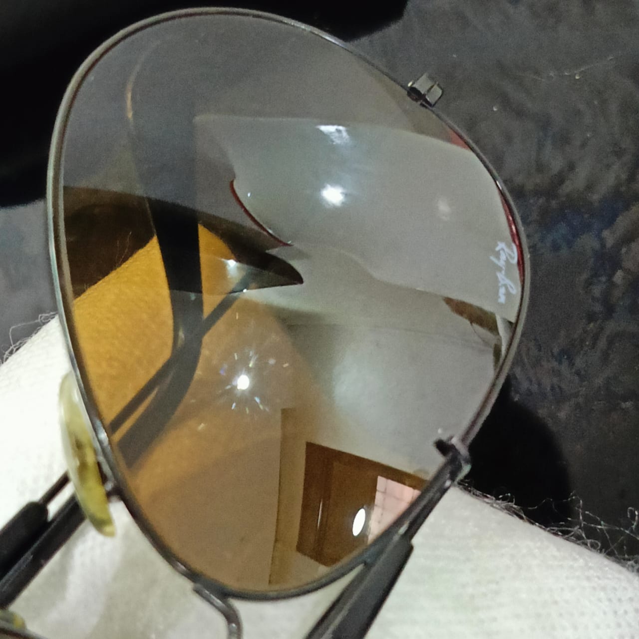 Lunette ray ben USA bl cobra miroir original