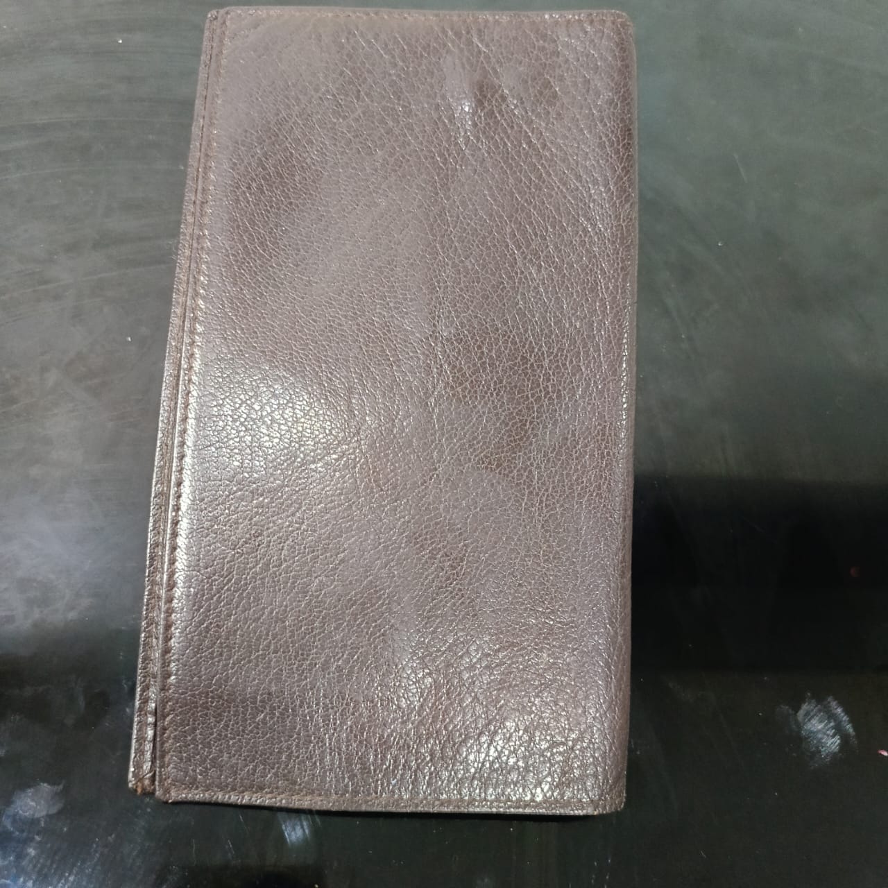 Portefeuille G&B paris en cuir vintage