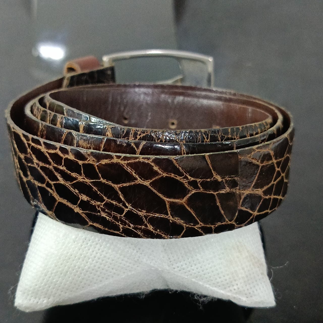 Ceinture en cuir vintage original