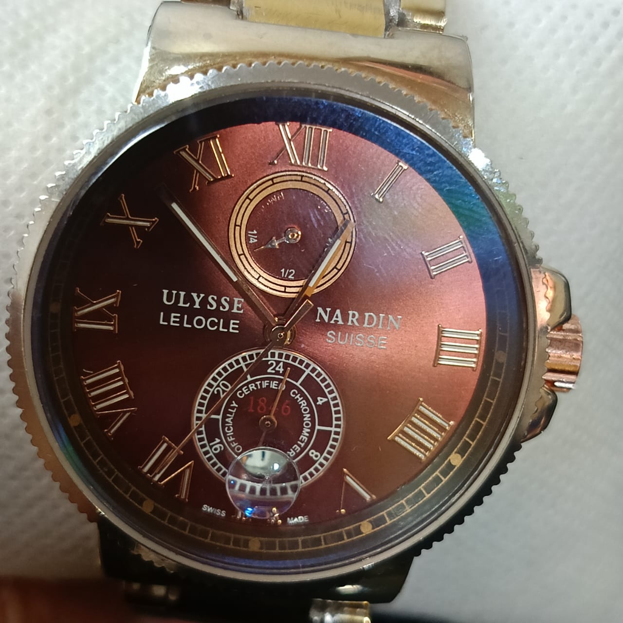 Montre Ulysse nardin automatique