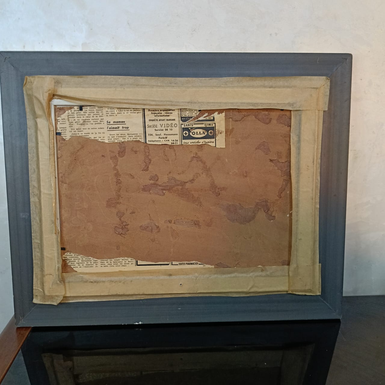 Tableau peinture huile sur panneau signée par Théodore frére original