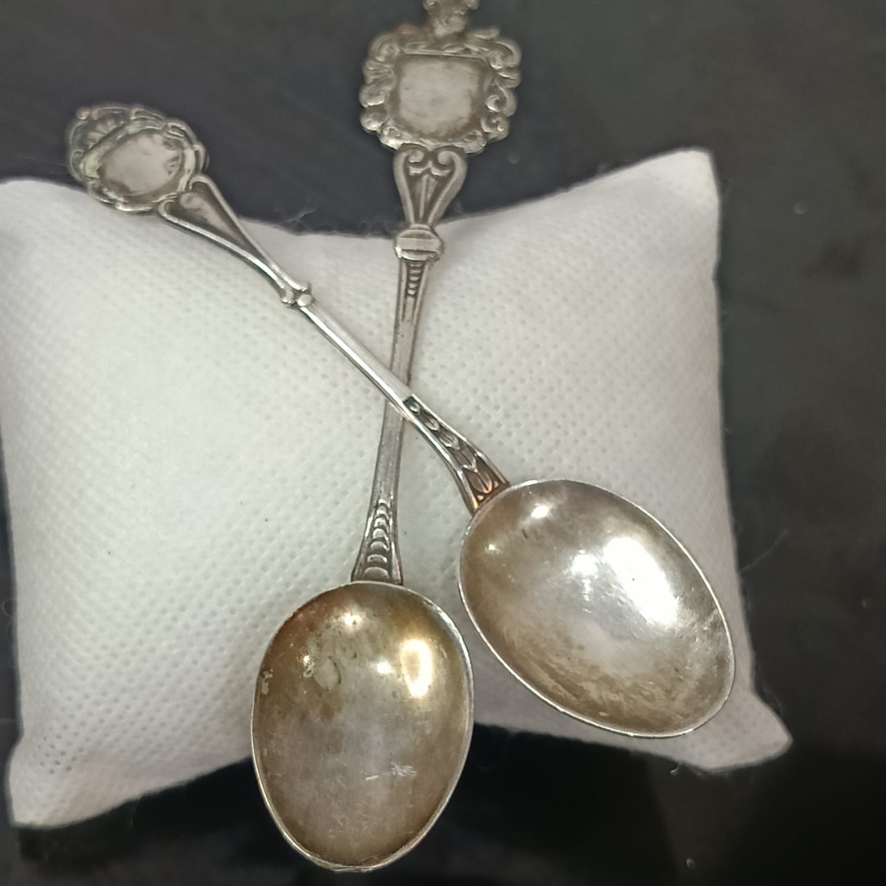 02 ملاعق تغليف فضة