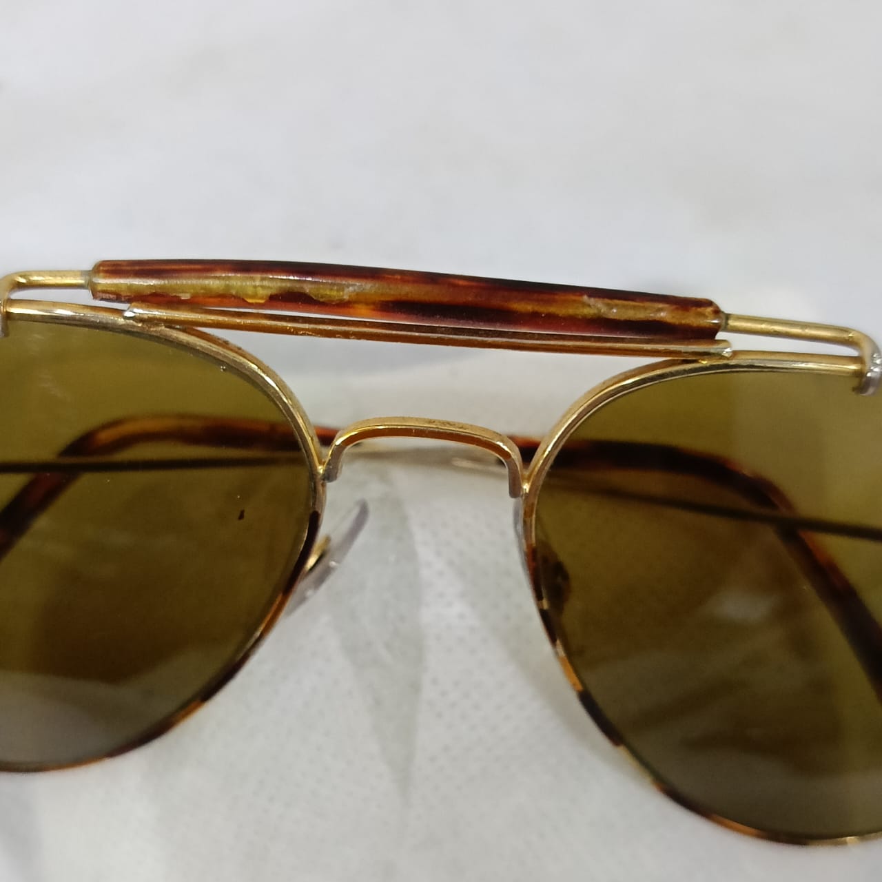 Lunette ray ben USA bl tigre original
