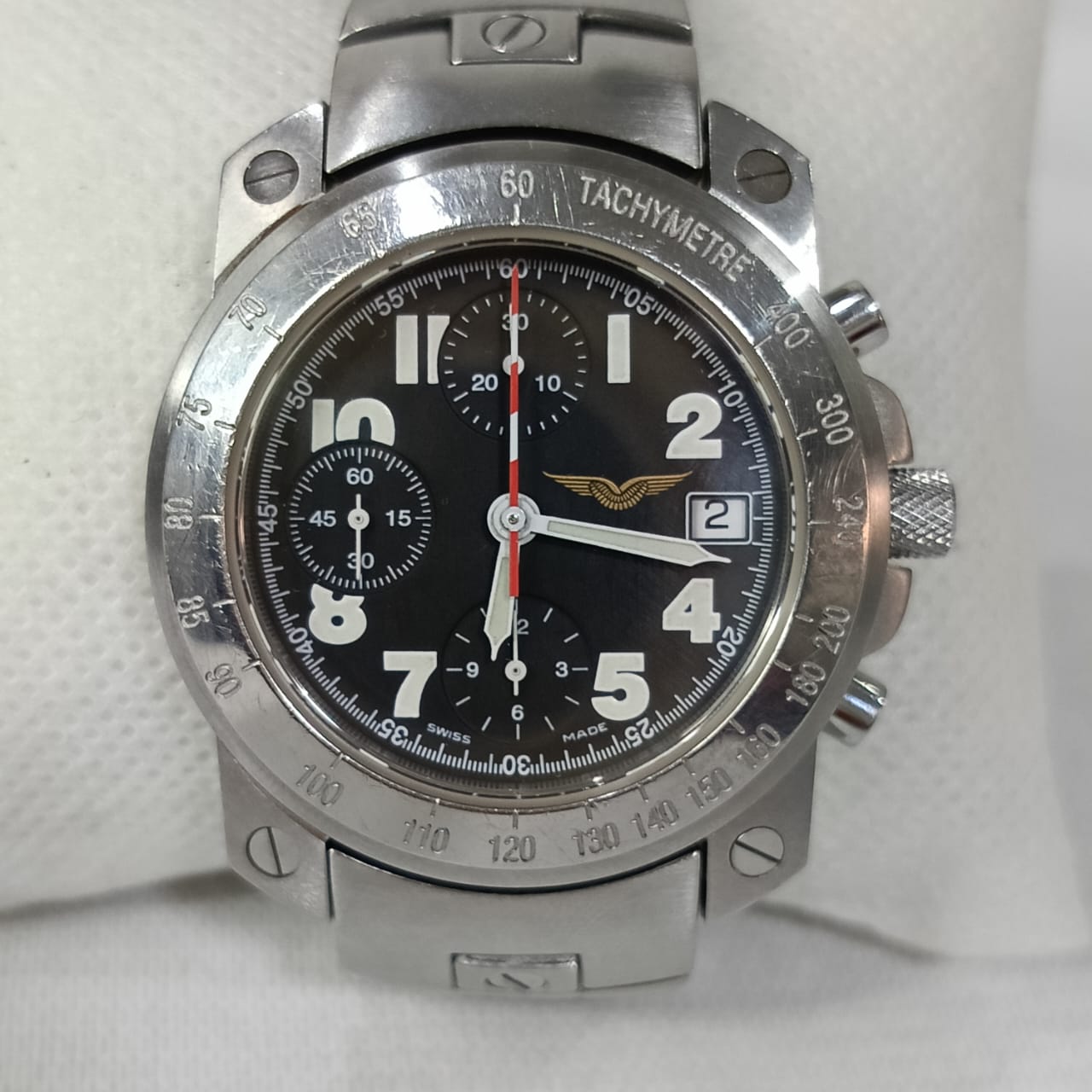 Montre north eagle pilot automatique choronographe original 
40mm