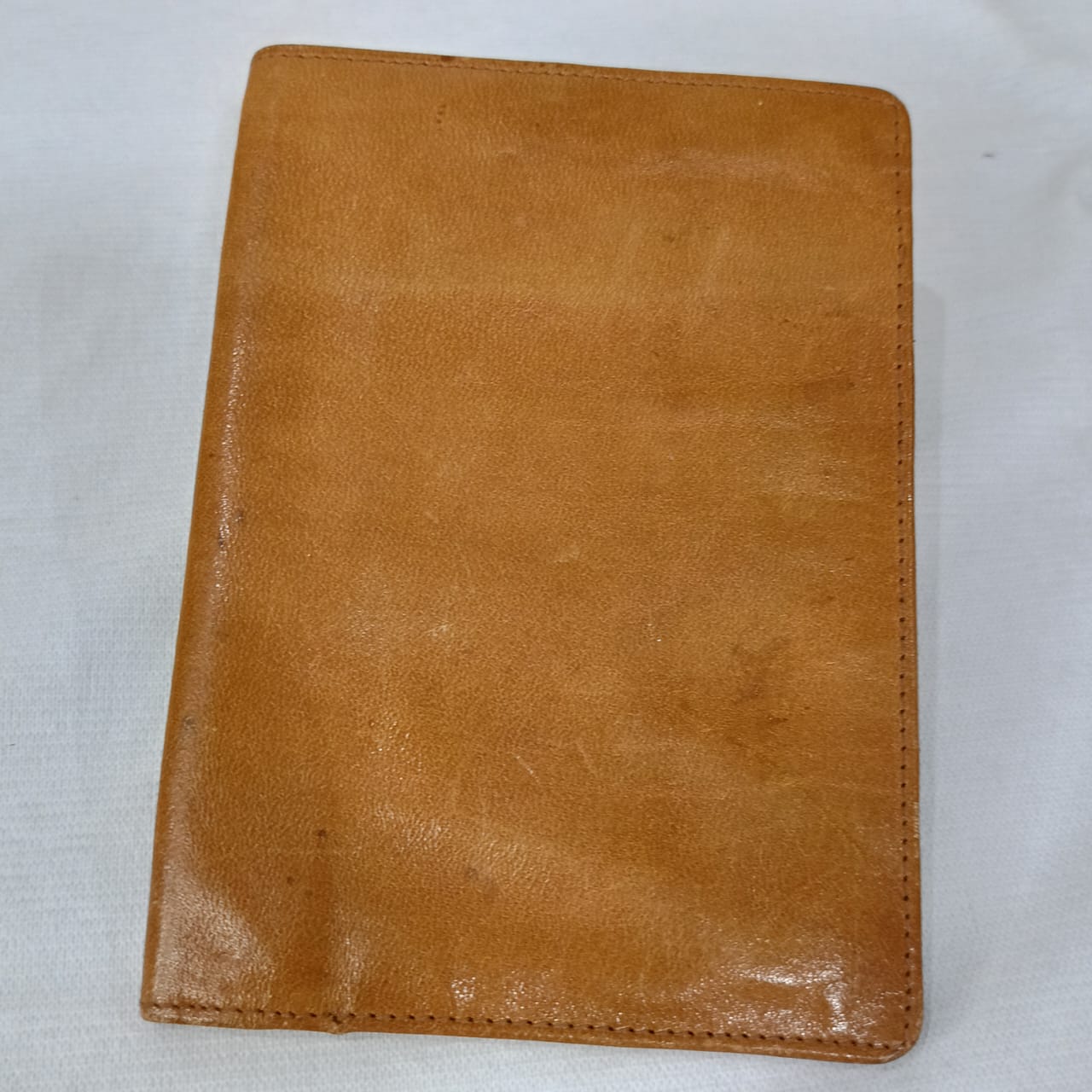 Portefeuille en cuir vintage original