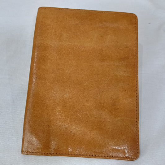 Portefeuille en cuir vintage original