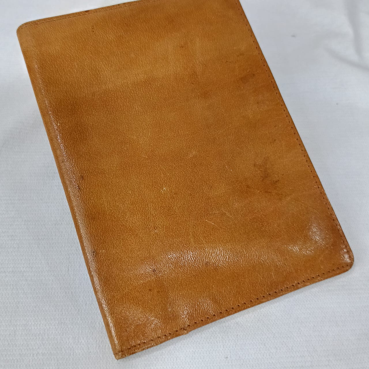 Portefeuille en cuir vintage original