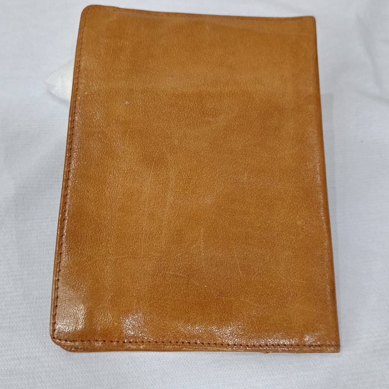 Portefeuille en cuir vintage original