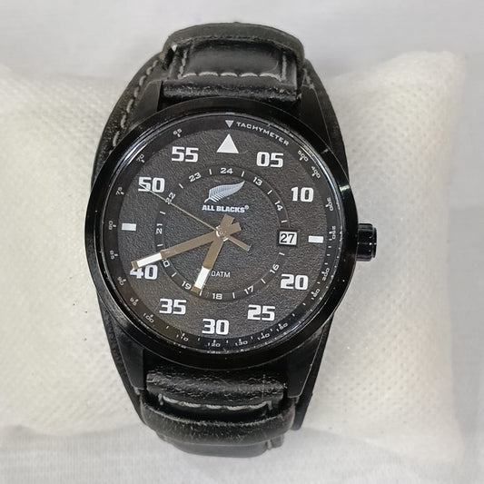 Montre all placks placks en cuir vintage original Quartz